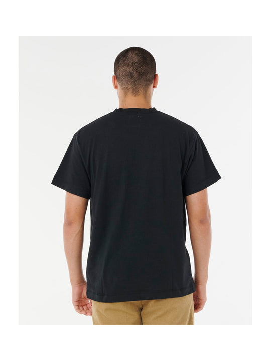 Koszulka RIP CURL AOTS TY WILLIAMS STACKED TEE czarna
