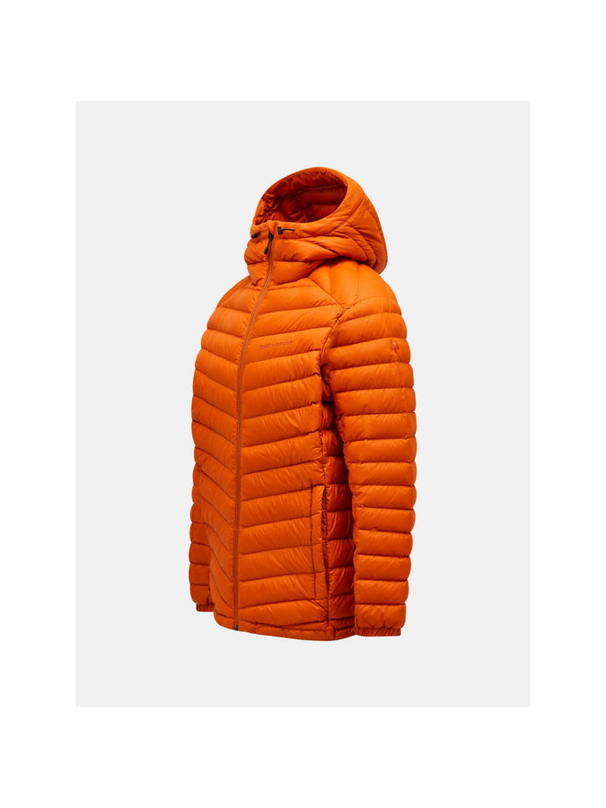 Kurtka męska puchowa Peak Performance M Frost Down Hood Jacket pomarańczowy