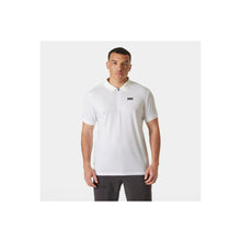 Koszulka męska polo HELLY HANSEN HP 1/2 ZIP POLO biała - Adventure Sports
