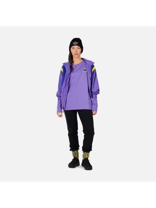 Koszulka unisex ROSSIGNOL SUPER LS TEE fioletowa
