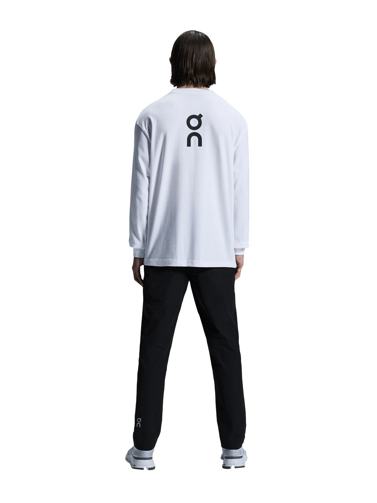 Longsleeve męski On Club Long-T biały