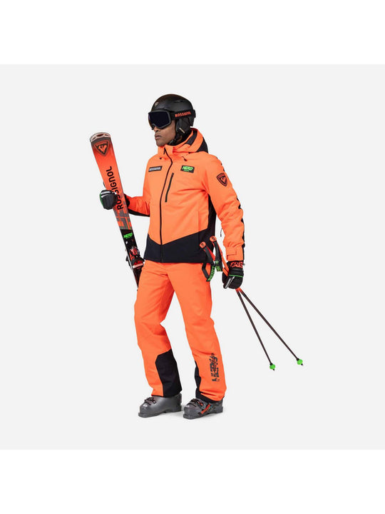 Kurtka narciarska męska ROSSIGNOL Hero Blackside Insulated Jkt czerwona
