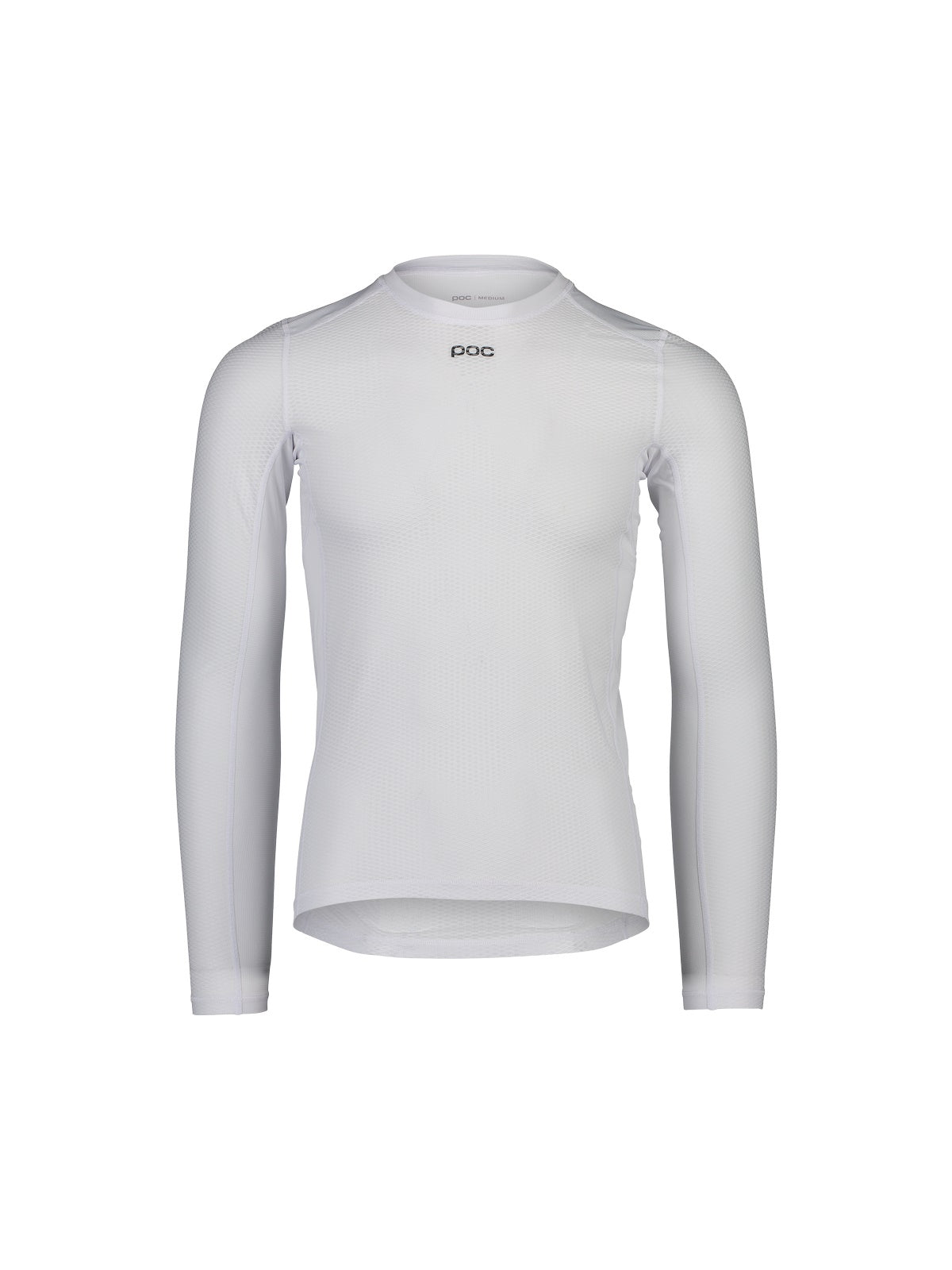 Koszulka rowerowa POC ESSENTIAL LAYER LS - biały - Adventure Sports