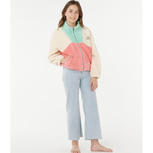 Bluza RIP CURL BLOCK PARTY POLAR FLEECE-GIRL różowa

