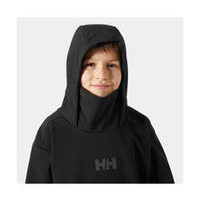 Bluza dziecięca HELLY HANSEN JR POWDER SOFTSHELL HOODIE czarna
