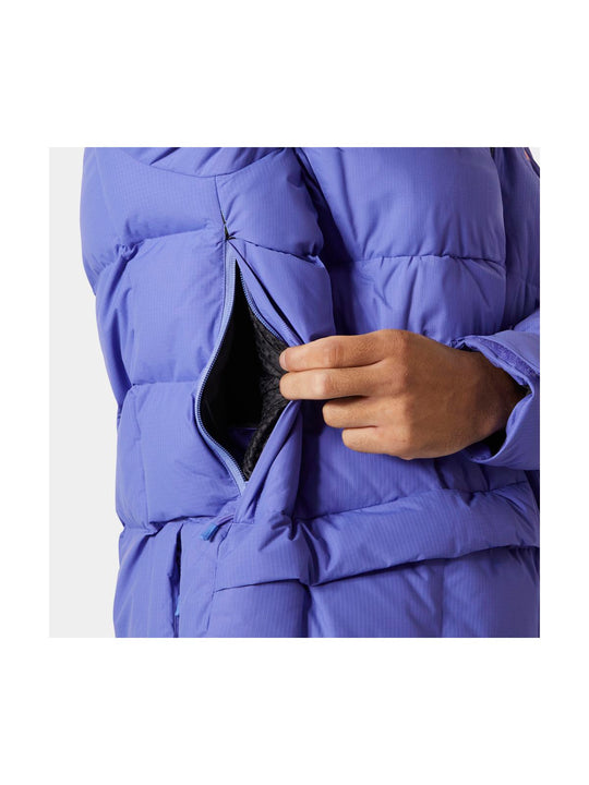 Kurtka narciarska męska HELLY HANSEN EMIKO RIDABLE PUFFY JACKET fioletowa
