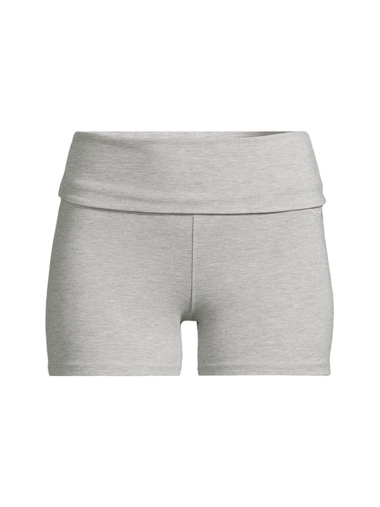 Legginsy treningowe damskie CASALL Sublime Folded Hotpants kolor szary
