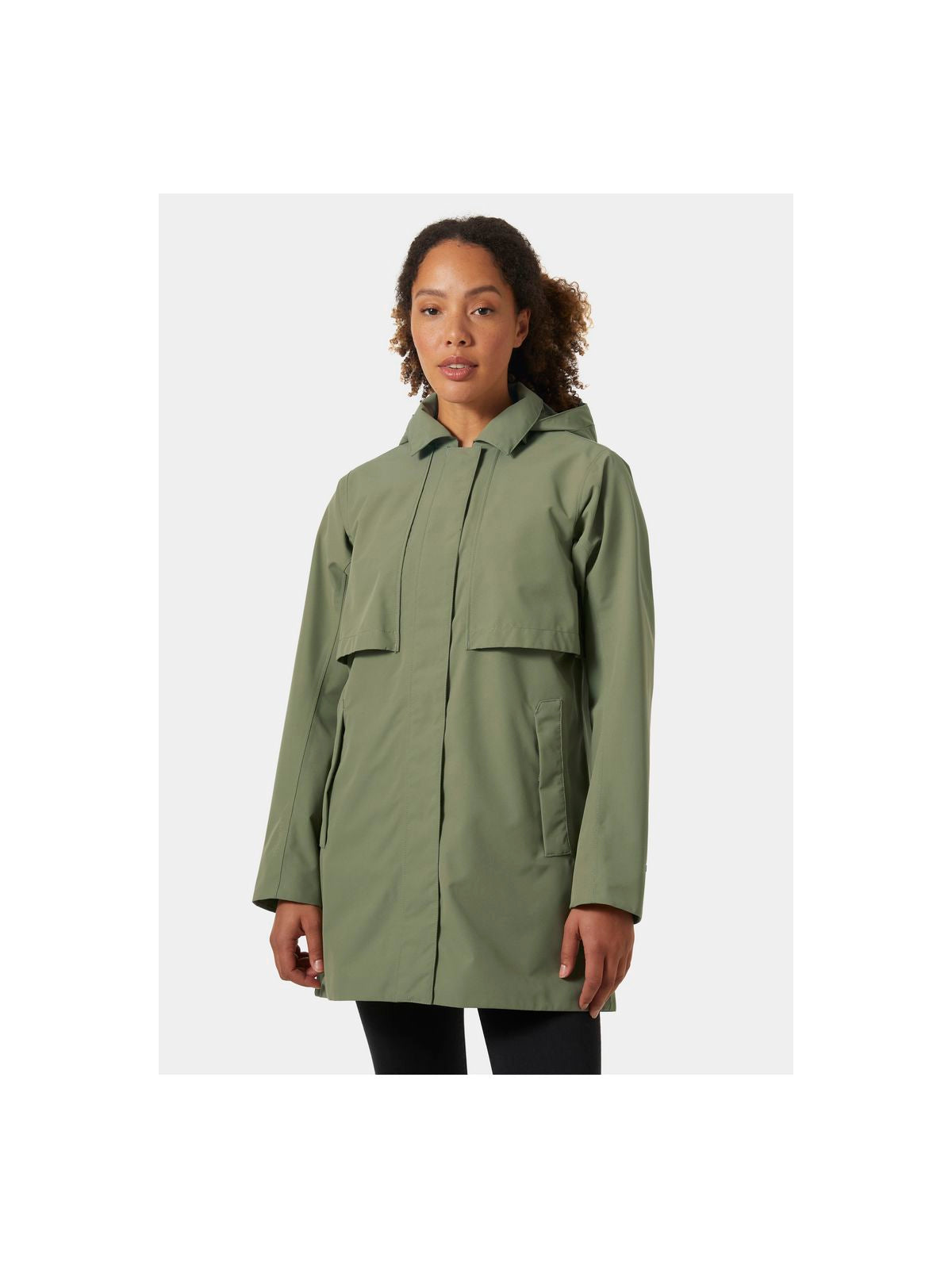 Kurtka HELLY HANSEN W LILJA RAIN COAT zielony
