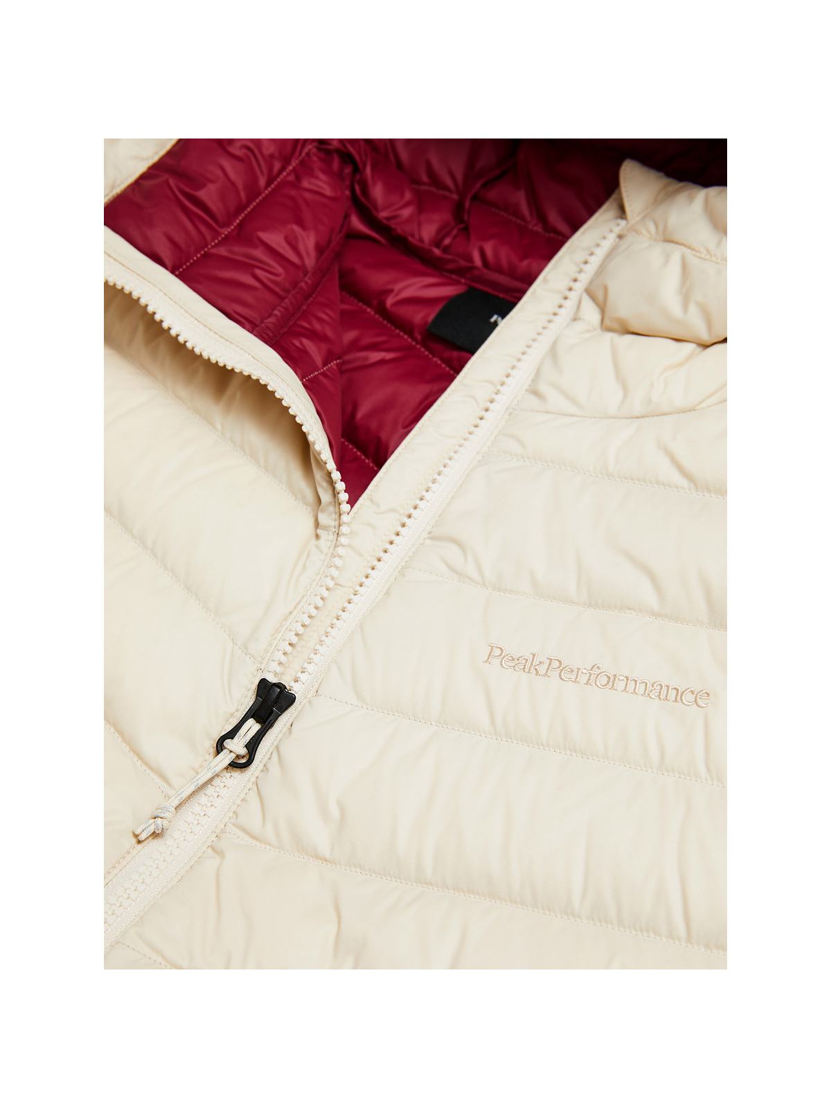 Kurtka PEAK PERFORMANCE W Frost Down Hood Jacket piaskowy