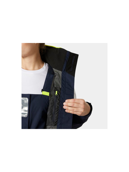 Kurtka żeglarska damska HELLY HANSEN W PIER 4.0 JACKET granatowa - Adventure Sports

