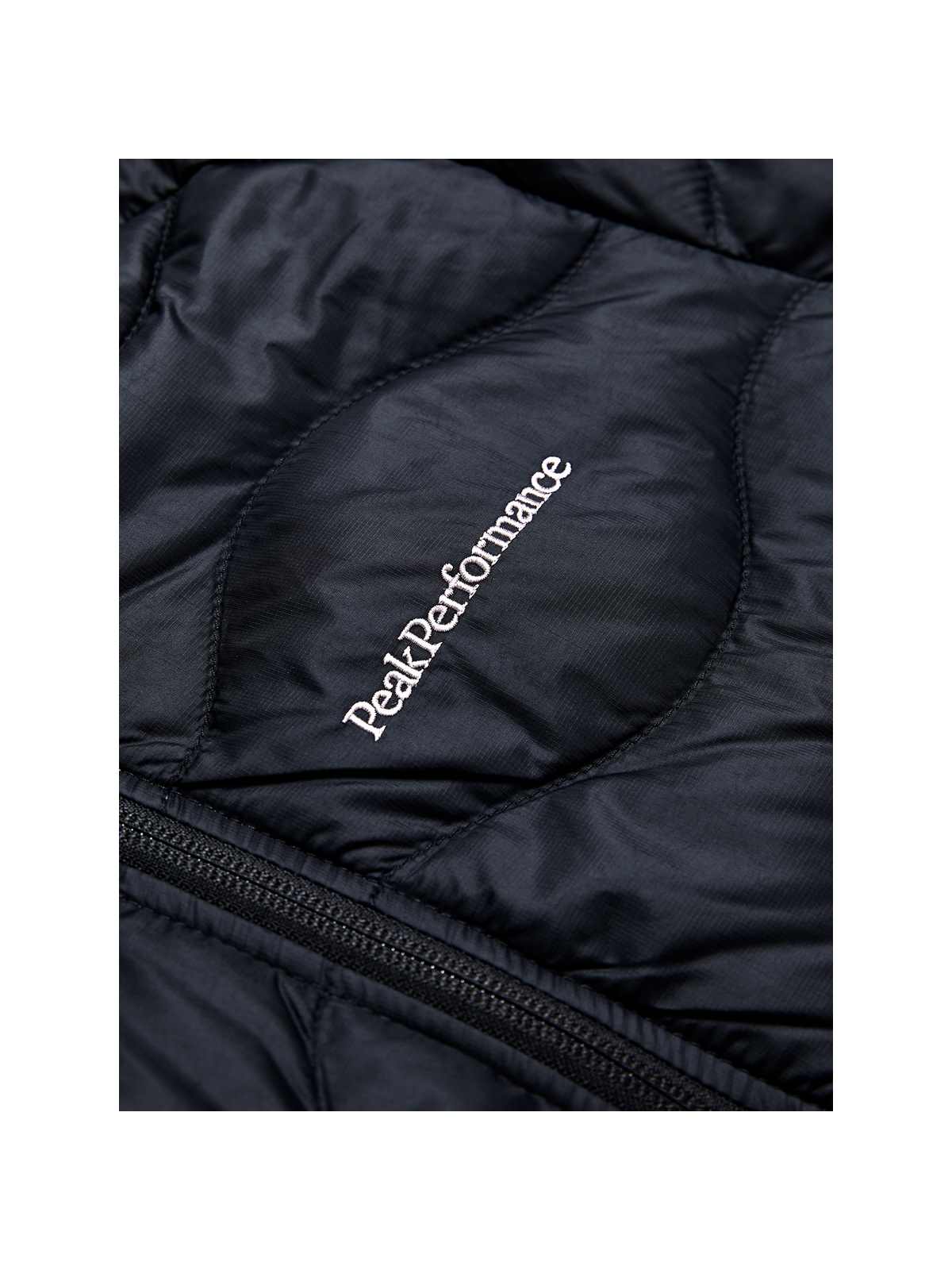 Kurtka puchowa dziecięca Peak Performance Jr Helium Down Hood Jacke czarny