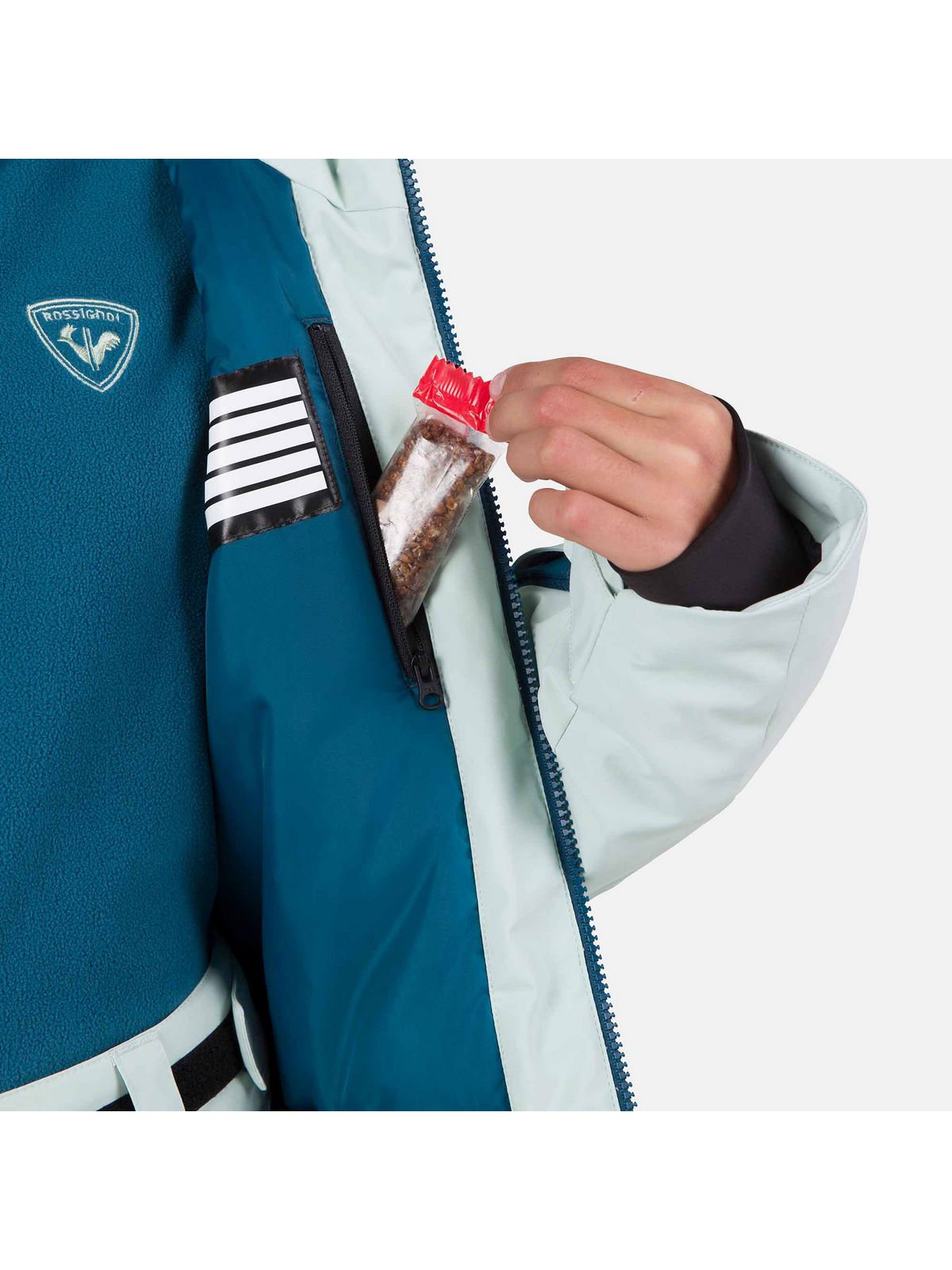 Kurtka narciarska dziecięca Rossignol Jr Strawpile Jkt