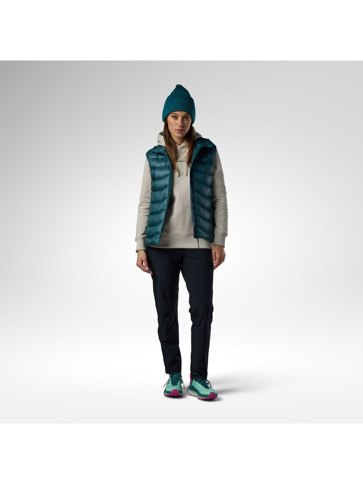 Kamizelka damska ROSSIGNOL W Verok Down Vest zielona