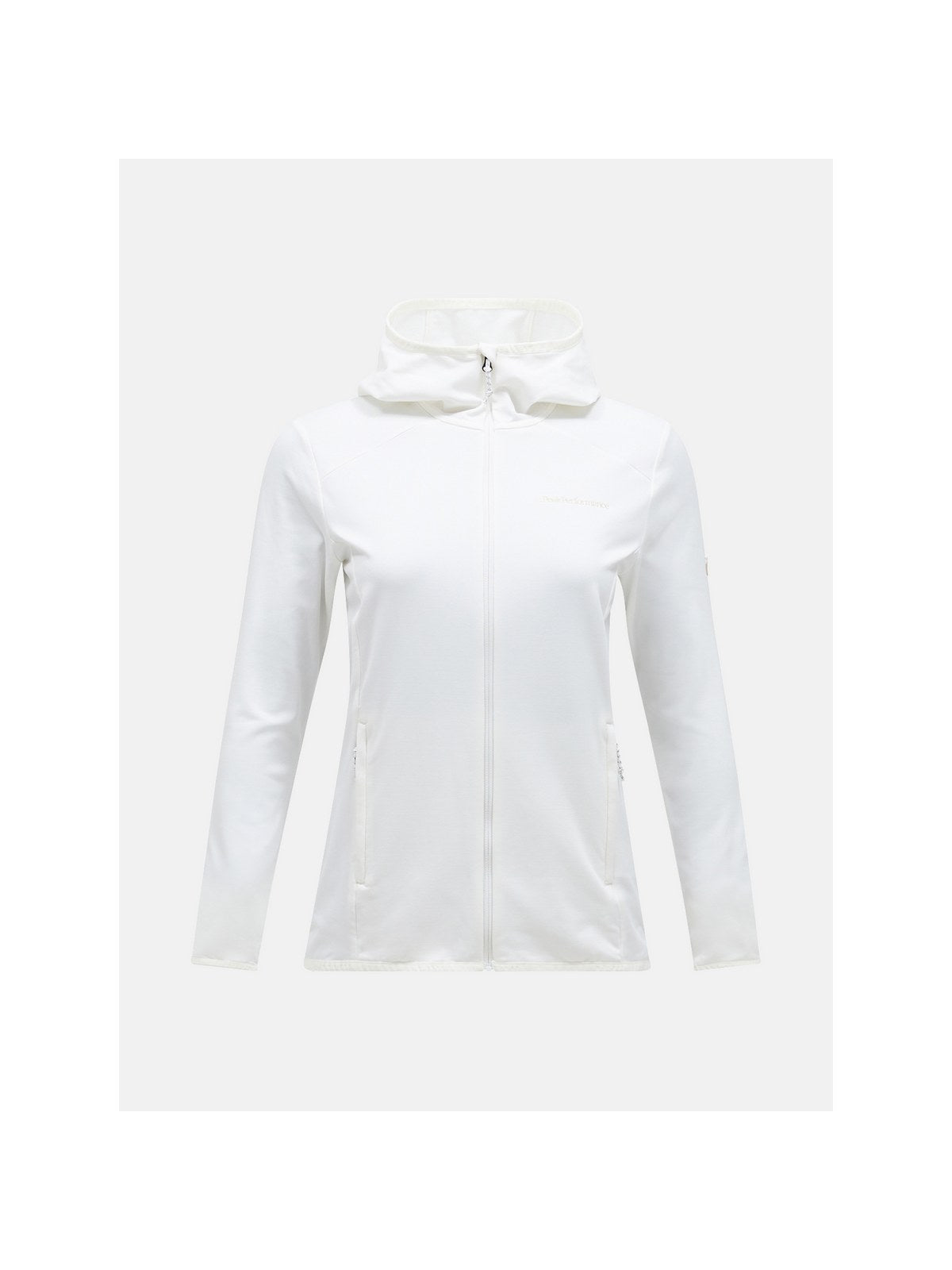 Bluza damska PEAK PERFORMANCE Light Zip Hood biała