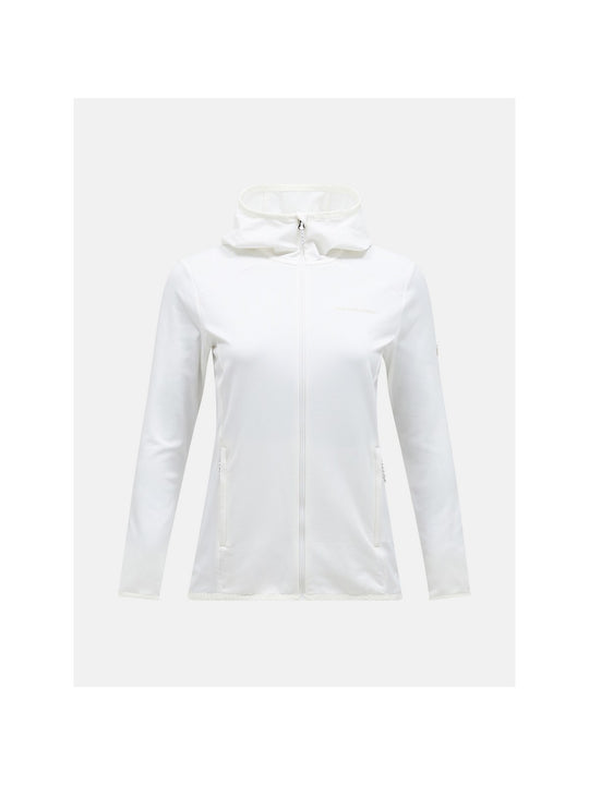 Bluza damska PEAK PERFORMANCE Light Zip Hood biała
