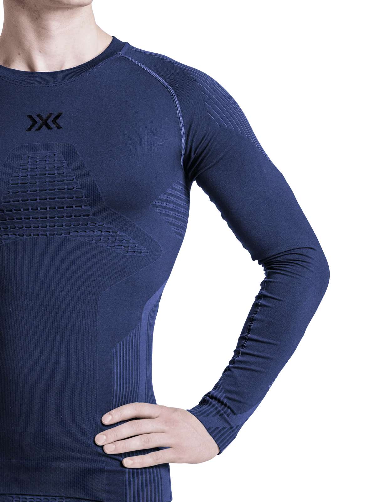Koszulka męska X-Bionic Invent Shirt Ls Marine