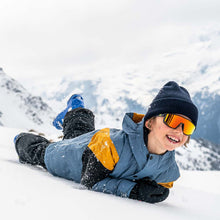 Okulary fotochromowe juniorskie Julbo Fury S -  czarny/szary | Reactiv Light Amplifier cat 1-3
