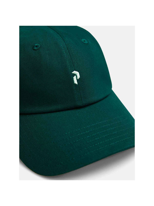 Czapka PEAK PERFORMANCE Ground Cap kolor zielony
