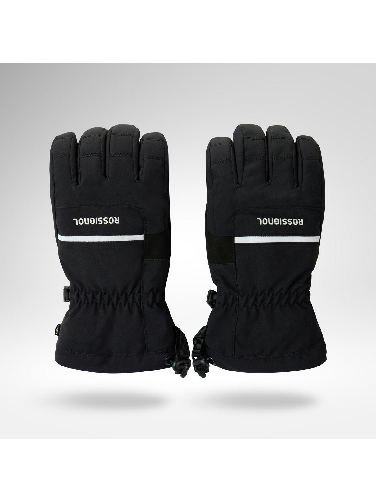 Rękawice narciarskie juniorskie ROSSIGNOL Jr Roc Ski Gloves R-Shell Dry czarne