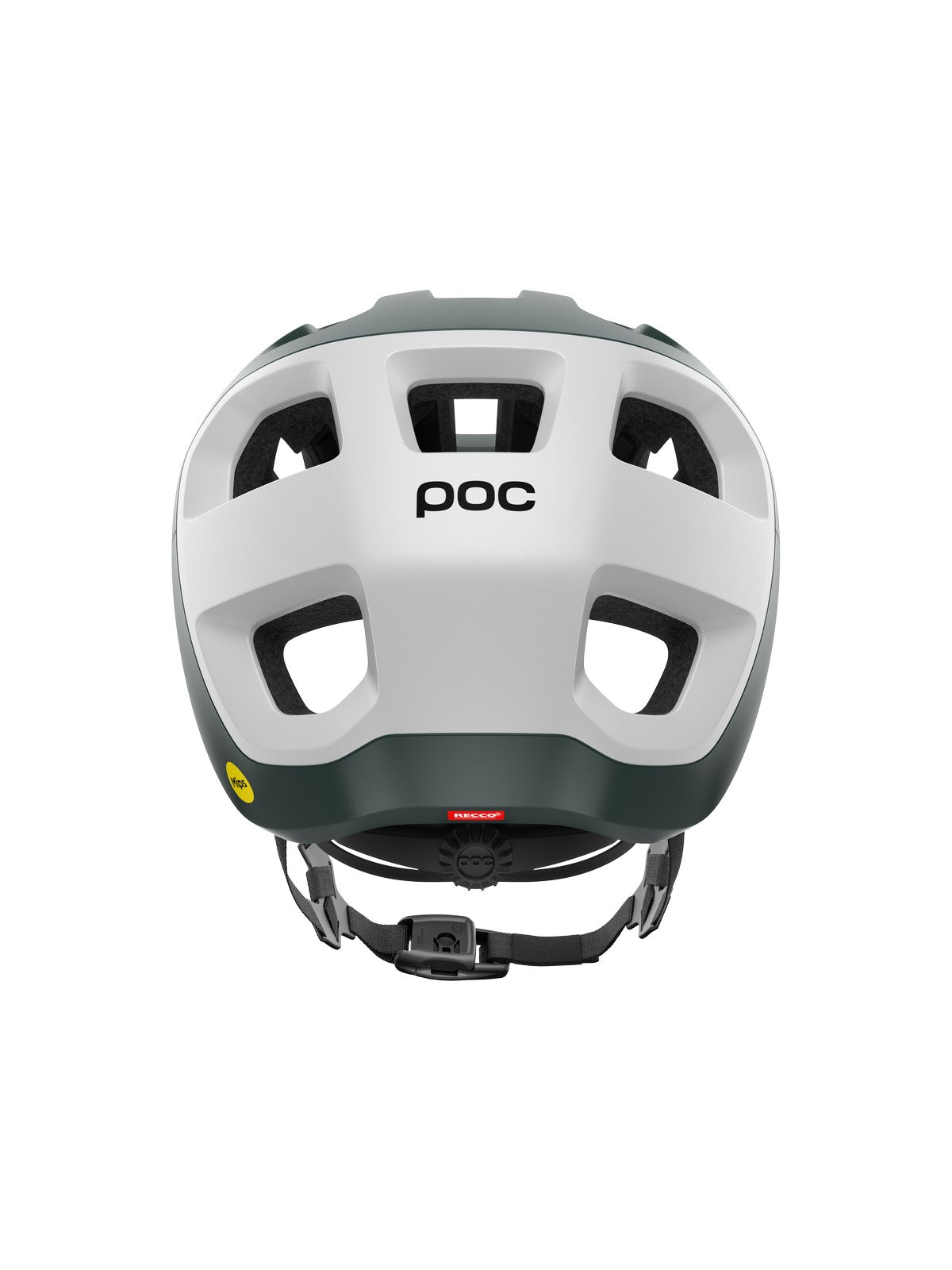 Kask rowerowy POC Cularis zielono biały