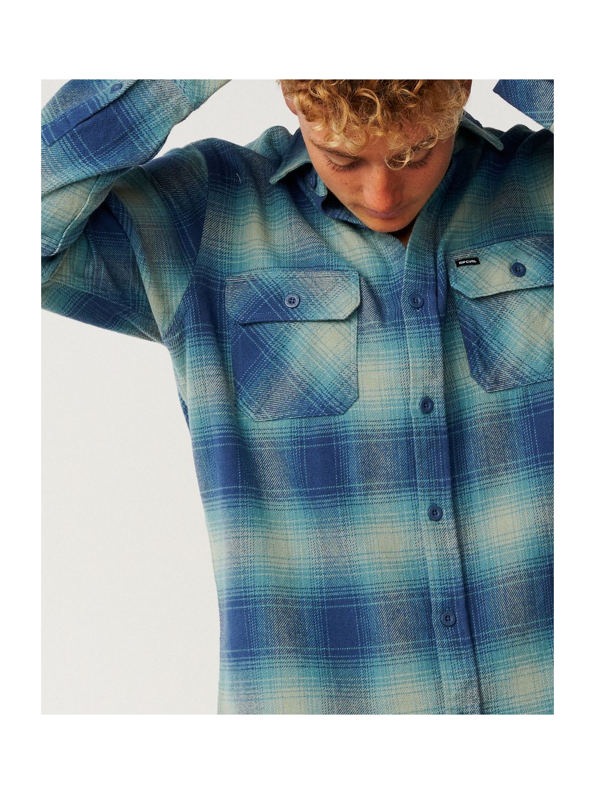 Koszula męska RIP CURL Classic Surf Count Flannel granatowa