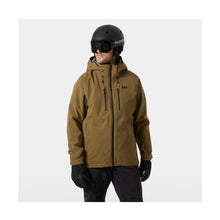 Kurtka narciarska męska HELLY HANSEN JUNIPER 3.0 JACKET brązowa
