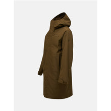 Parka męska PEAK PERFORMANCE Treeline HIPE 2L Insulated Shell Parka brązowa
