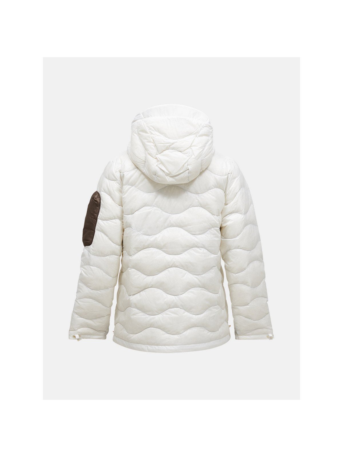 Kurtka damska PEAK PERFORMANCE Helium Utility Down Hood Jacket biała