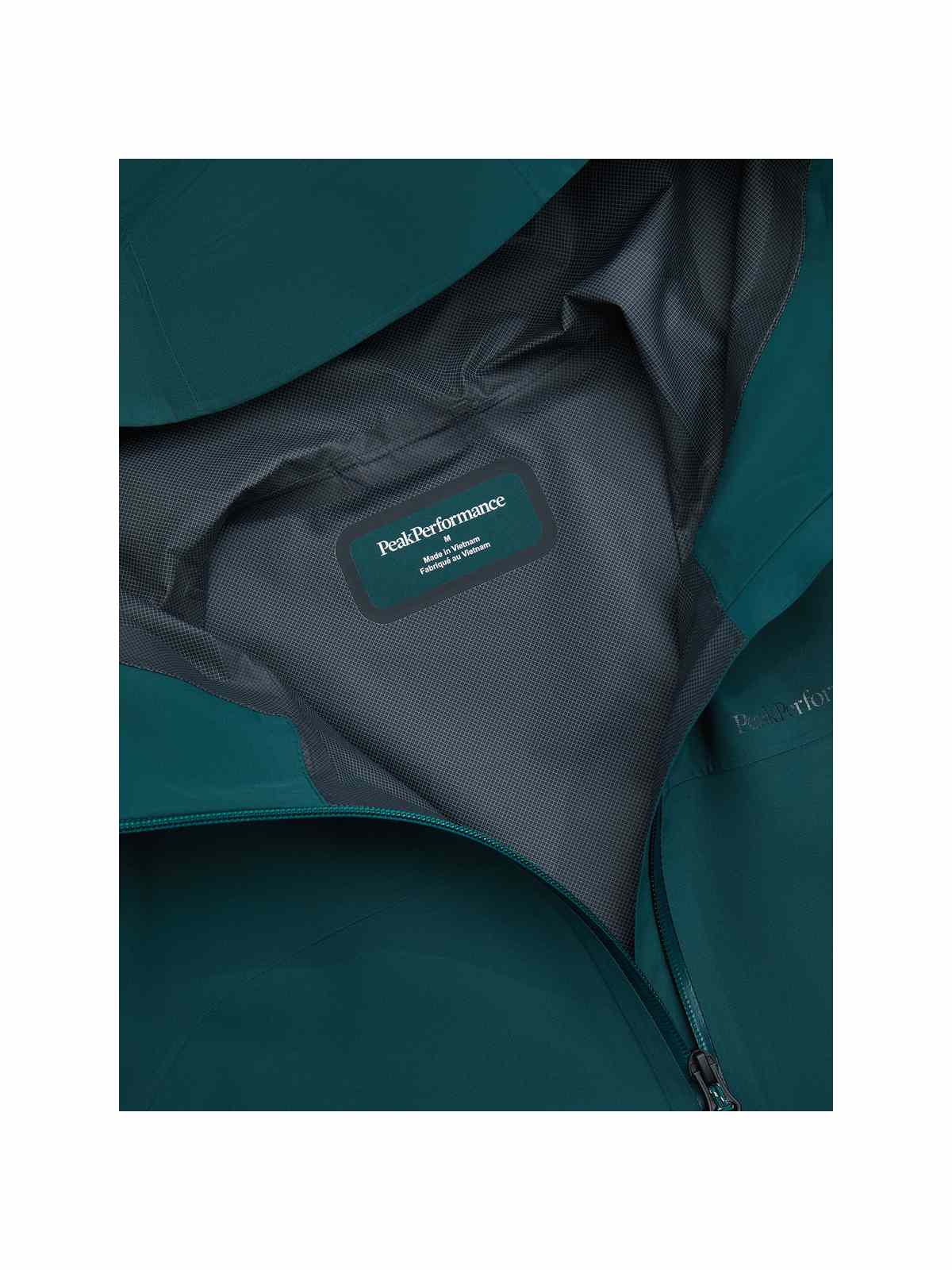 Kurtka męska PEAK PERFORMANCE M Treeline Hipe 2.5L Shell Jacket kolor zielony