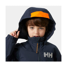 Kurtka narciarska dziecięca HELLY HANSEN K RIDER JACKET granatowa
