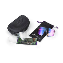 Okulary fotochromowe JULBO Edge Remy Metailler - Reactiv 1-3 HC + cat.0 - Black/Purple
