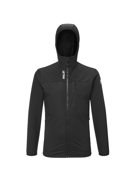 Kurtka outdoorowa męska MILLET M Seneca Hybrid Hoodie M czarna
