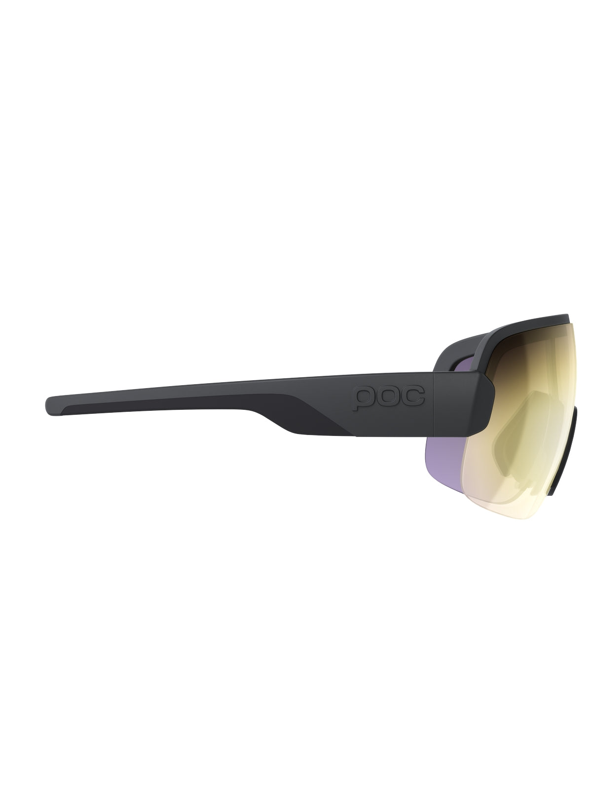 Okulary rowerowe POC Aim czarny - Clarity Road/Partly Sunny Gold cat 2