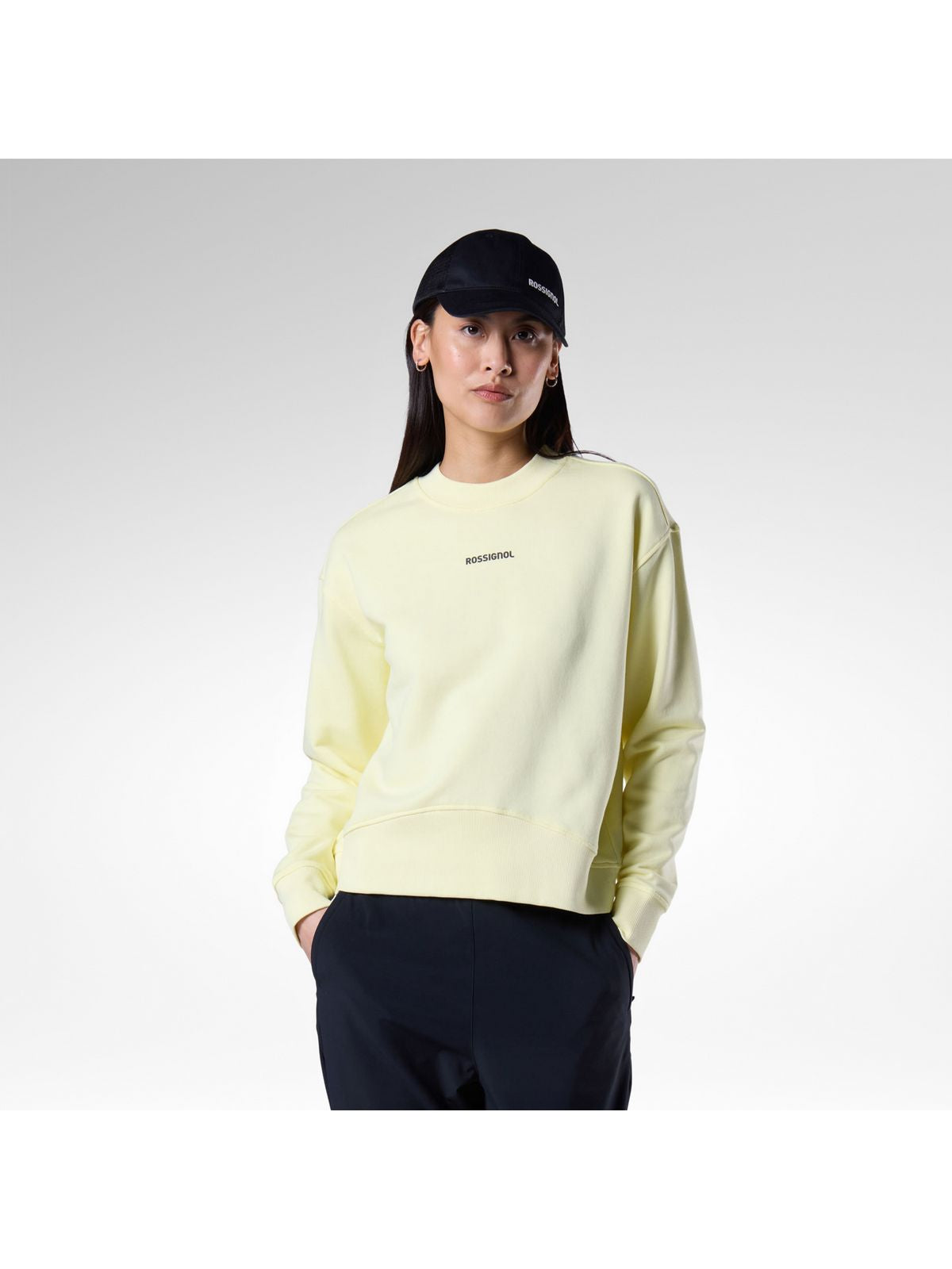 Bluza damska ROSSIGNOL W Logo Cn żółta