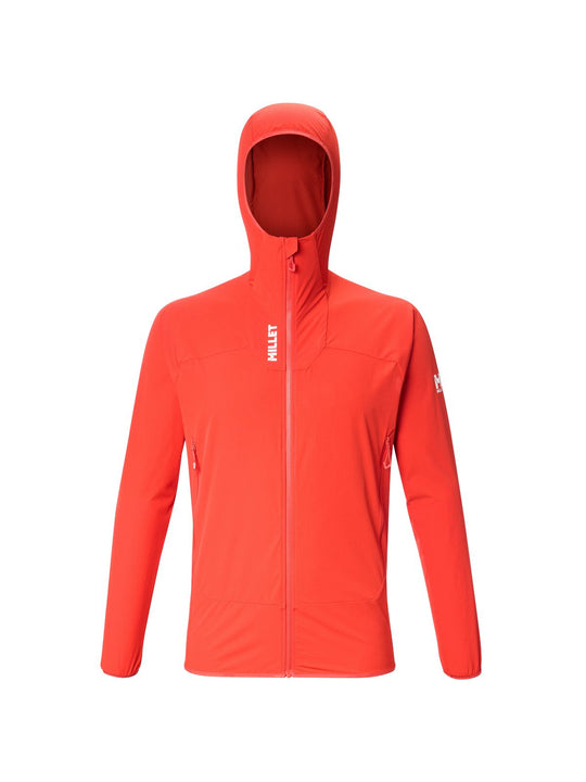 Kurtka męska MILLET Kamet Xcs Light Hoodie M czerwona
