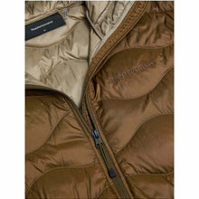 Kurtka puchowa męska PEAK PERFORMANCE Helium Down Hood Jacket brązowa
