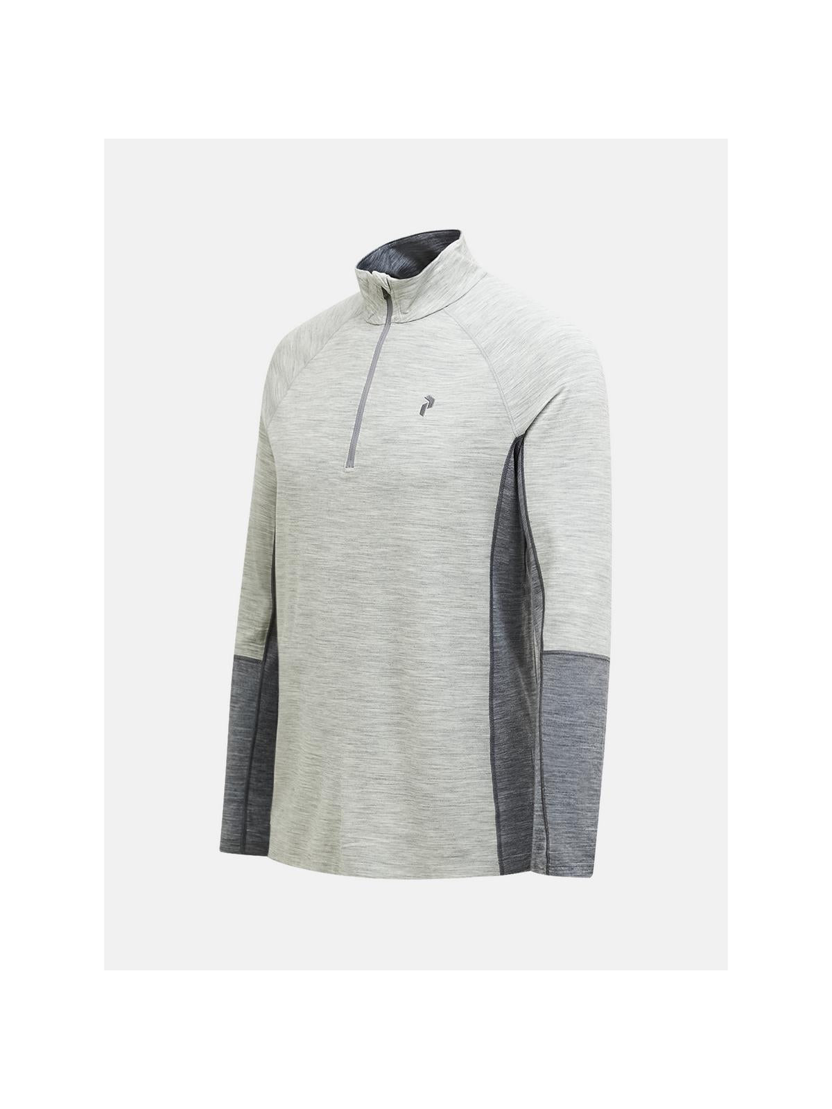 Koszulka Termiczna PEAK PERFORMANCE Magic Half Zip Wool-blend Baselayer Men szary