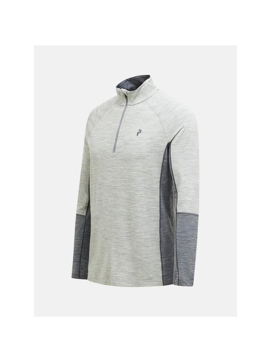 Koszulka Termiczna PEAK PERFORMANCE Magic Half Zip Wool-blend Baselayer Men szary
