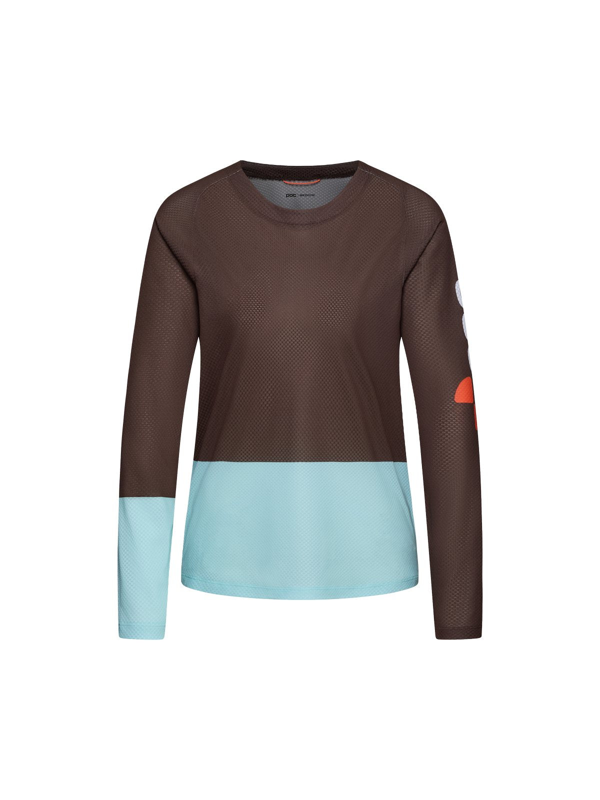 Koszulka rowerowa damska POC W's Motion Air L/S Jersey brązowa