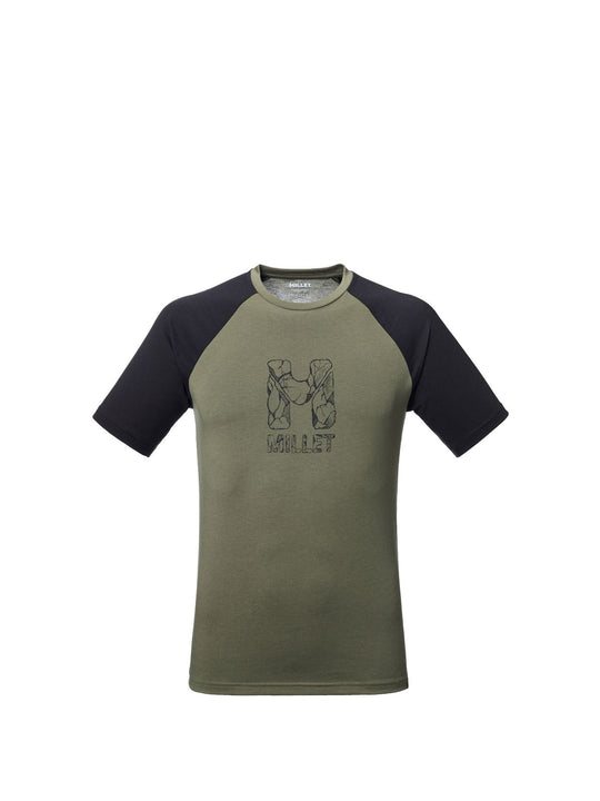 Koszulka męska MILLET Cimaï Natural Ts Ss M zielona

