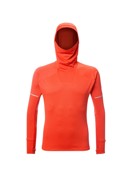 Koszulka męska MILLET M Intense Safe And Warm Ts Ls M czerwona
