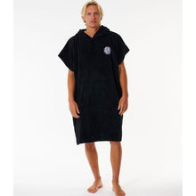Ponczo RIP CURL Logo Hooded Towel czarny
