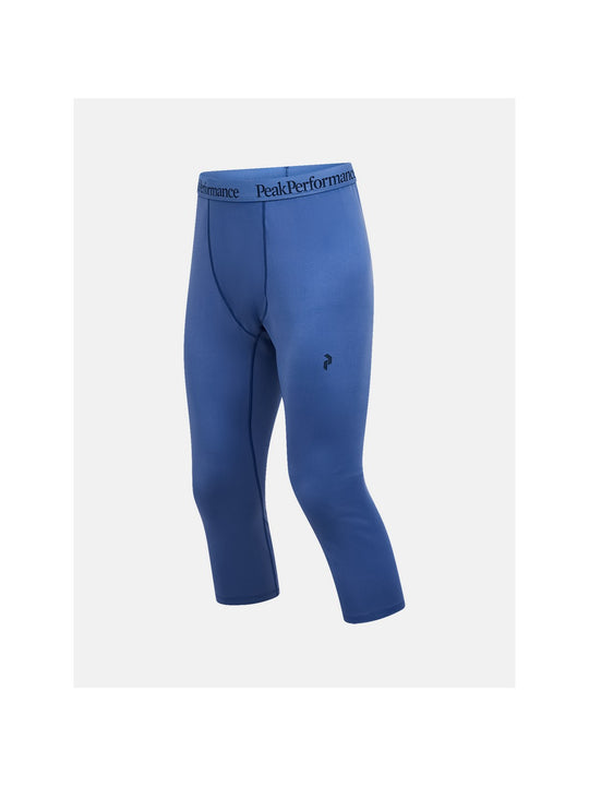 Spodnie męskie termiczne PEAK PERFORMANCE Spirit 3/4 Short Johns Synthetic Baselayer niebieskie
