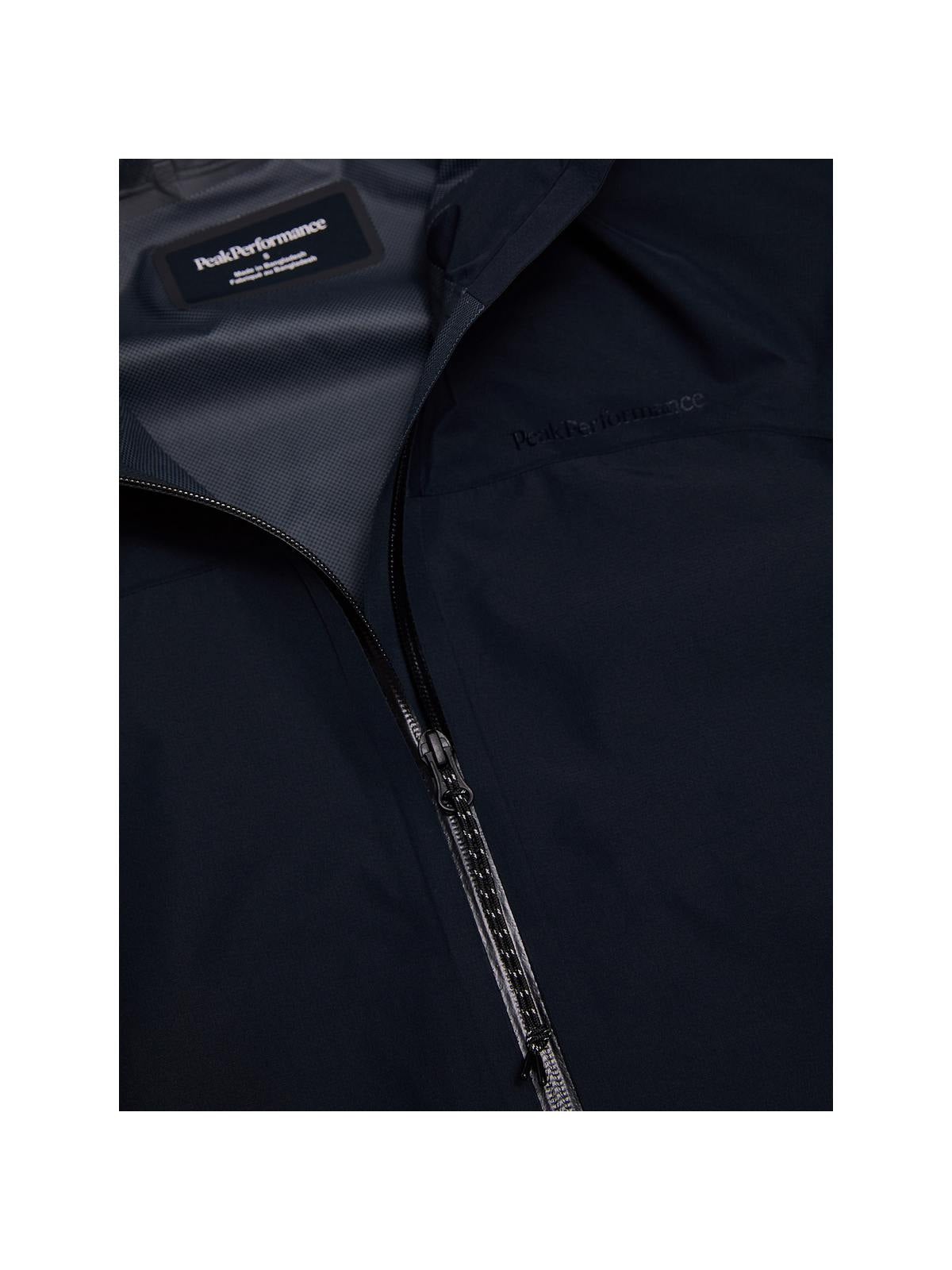 Kurtka narciarska damska PEAK PERFORMANCE Treeline HIPE 2.5L Shell Jacket czarna