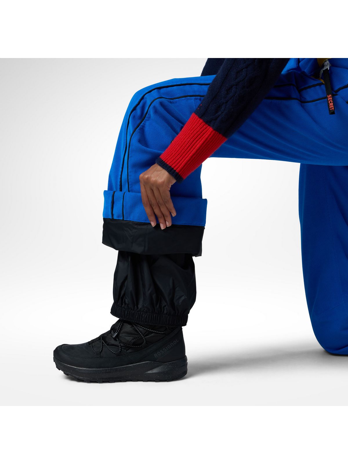 Spodnie narciarskie damskie ROSSIGNOL W Jcc Seasonal Ski Pant niebieskie