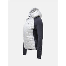 Kurtka damska PEAK PERFORMANCE Helium Hybrid Down Hood Jacket biała
