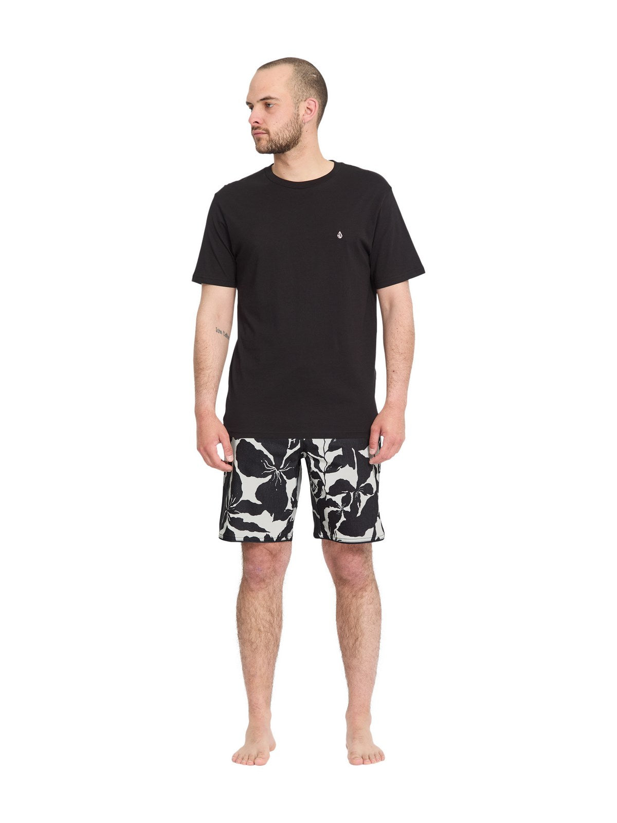 Boardshorty VOLCOM Contact Scallop Stoney 19 off white