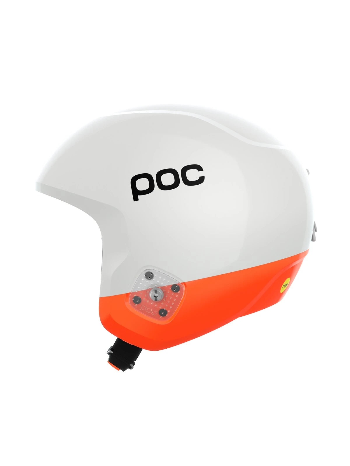 Kask narciarski POC Skull Dura X MIPS biało pomarańczowy