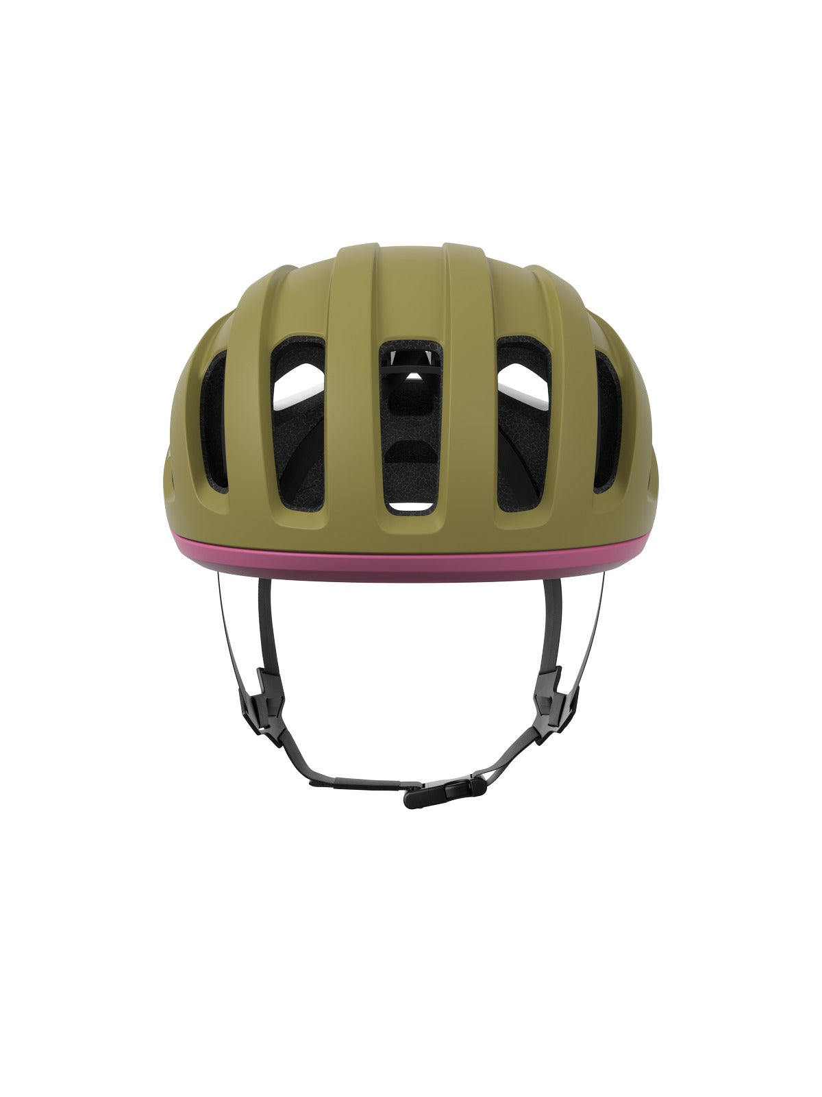 Kask rowerowy POC Amidal oliwkowo różowy