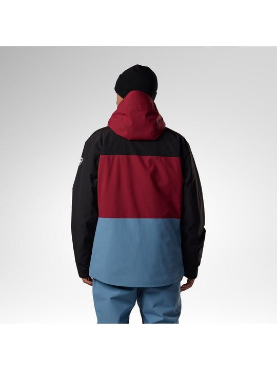Kurtka narciarska męska ROSSIGNOL Outerlimits Insulated Jkt bordowa
